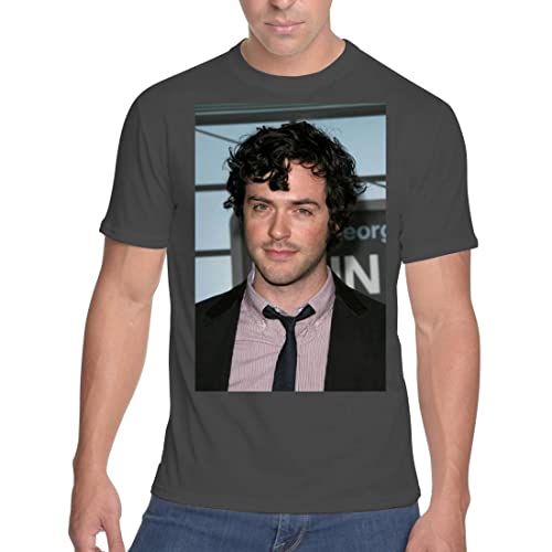 Middle of the Road Brendan Hines - Men's Soft & Comfortable T-Shirt PDI #PIDP80525, Black, Medium