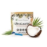 UltraLaurin® Monolaurin Supplement – 3,000 mg Coconut-Derived Pellets for Immune & Gut Health Support, Digestive Wellness – 7 oz - 66 Servings – Vegan, Non-GMO, Natural Immune & Digestive Support