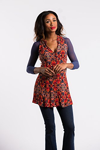 Image of Sleevey Wonders Women's 3 /4 Length Slip-On Mesh Sleeves - Sheer Reversible Arm Cover Up, Cooling Shrug Bolero for Dresses