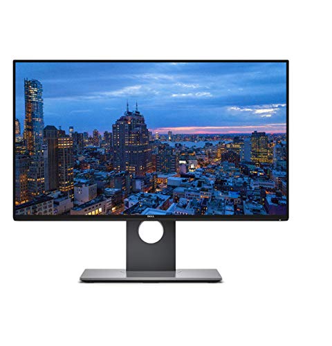 Dell U2417H Ultra Sharp 24-Inch Infinity Edge LED Monitor - Black (Renewed)