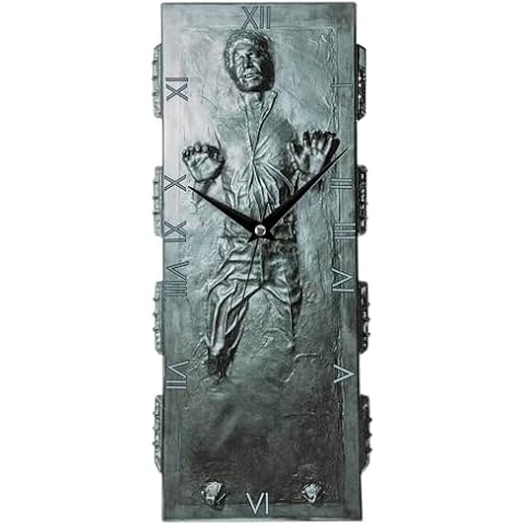 Star Wars 3D Han Solo Black Wall Clock Cover