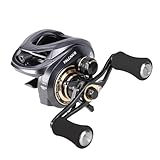 SeaKnight FALCAN III Baitcasting Fishing Reel, Magnetic Braking System Baitcaster Reel, 10+1 Double Shielded Stainless Steel Ball Bearings, 7.3:1/8.1:1 Low Profile Ultra-Light 6.3oz Casting Reel