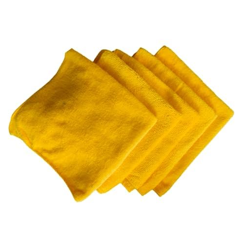 SHOWSTOPPER Microfiber Cleaning Cloth | 5 Pack | Kitchen Cleaning Cloths and Wipes | Dusting Cloth for Home Cleaning | Home Essentials Products | Kitchen Accessories Items for Home | Yellow | 40X40CM (B0CH1JYMXY) Amazon Price History, Amazon Price Tracker