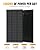 Rvpozwer 200 Watt Solar Panel 18BB, 25% High Efficiency, N-Type 12V 200W Solar Panel, Monocrystalline PV Modules, for Rooftop, RV, Farm, Trailer, Marine, Home Off-Grid System