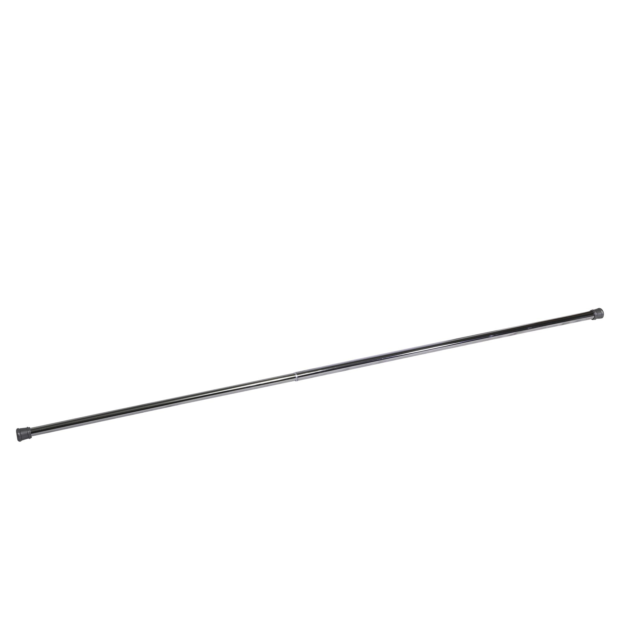 Design House 559906 Adjustable Shower Rod 43"-72", Polished Chrome