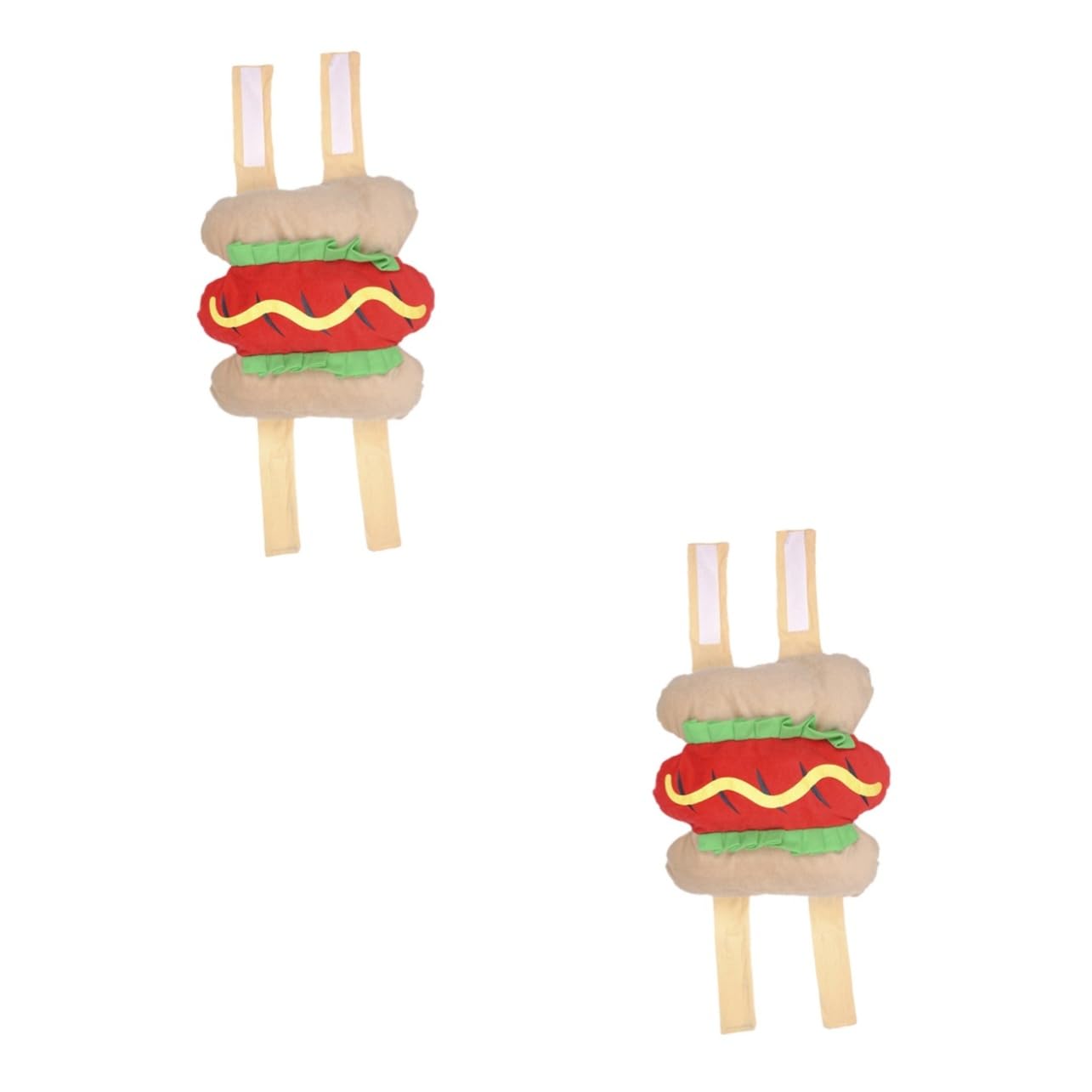 BESPORTBLE 2 Pz abbigliamento per animali domestici vestiti natalizi per cani costume da hot dog per animali domestici costumi cane divertenti abbigliamento cane divertente vestiti per cani