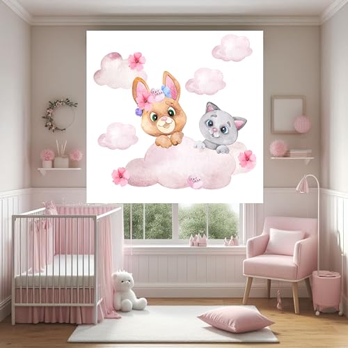 Estor Enrollable Basic Infantil Barato Animalitos - Estores Infantiles Baratos- Estores Infantiles Niña. Estores enrollables translucido Cuarto Bebe(140X175)