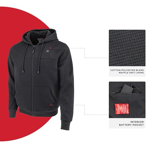 Radians Men's Standard Heated Apparel-Jackets, Gray4