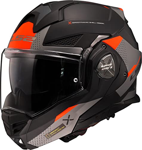 Casque moto modulable LS2 Advant X Oblivion en fibres composites S