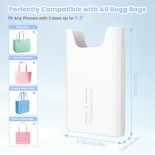 OUTXE Phone Holder and 2 Pack Cup Holder for Bogg Bag, with Hooks Inserts by OUTXE - Used condition - Image 5