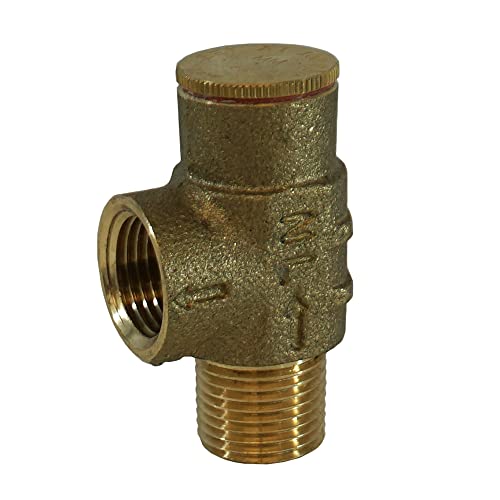 Merrill Mfg Prvnl50100 1/2" No-Lead Pressure Relief Valve, 100 Psi #TOP4