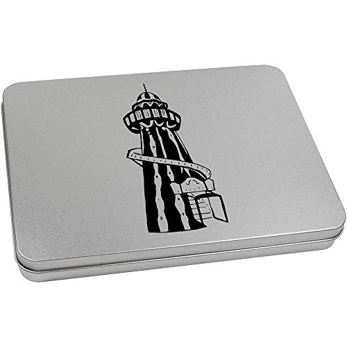 Azeeda 220mm 'Helter Skelter' Metal Hinged Tin/Storage Box (TT00120084)