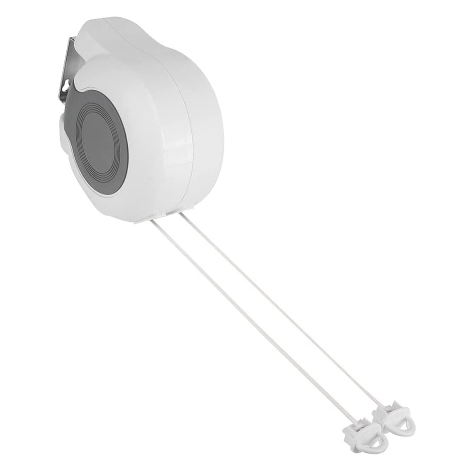 Cuerda Tendedero Exterior Extensible, Tendedero Pared Retráctil Doble, Secado Ropa Interior Exterior