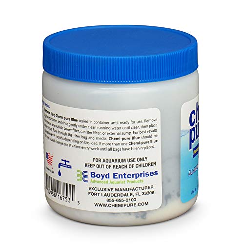 Boyd Enterprises Chemi-Pure Aquarium Filtration Media, 5.5-Ounce, Blue - Image 8