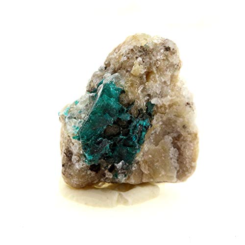 Dioptase de collection 8.14 ct provenance mythique Altyn-Tyube Kazakhstan