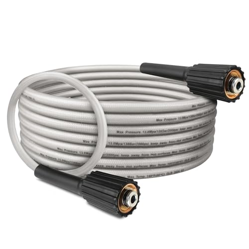 Pressure Washer Hose for Ryobi Power Washer Hose Replacement Ryobi Electric Power Washer Model RY141600 RY141612 RY141812G High Pressure Hose Part #308835074