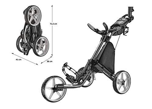 Comparte este contenido con los demás golfistas Buffer Email Print Facebook Linkedin Telegram Pinterest Twitter Whatsapp Comienza a entrenar con tu propio entrenador personal Pulsa aqui 👆 si quieres tener un estilo de vida mas saludable CaddyTek-Carrito-de-Golf-de-3-Ruedas-Plegable-Plegable-Ligero-con-Freno-de-pie-facil-de-Abrir-y-Cerrar