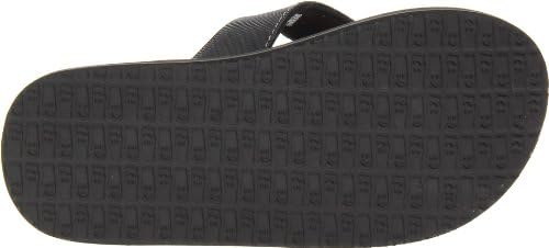 Sanuk Kids Root Beer Cozy Flip Flop (Toddler/Little Kid/Big Kid), Black, 2/3 M US Little Kid | Image 2