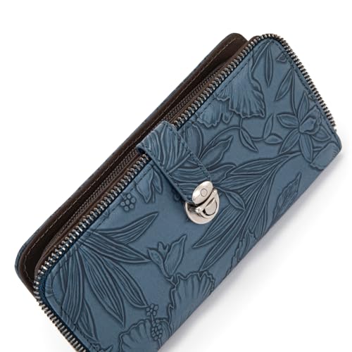 Montana West Large Bifold Wristlet Wallets for Women with ID Window - image 5