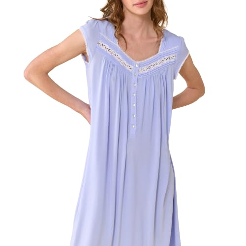 Image of Eileen West Womens Modal Jersey Knit Collection Nightgowns - Soft, Lightweight & Breathable Sleepwear & Loungewear for Women