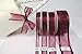 Burgundy Organza Ribbon With Satin Edge-25 Yards X 5/8 Inches