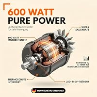 SOMMERTAL MultiCleaner WS600 +2L Polsterreiniger, Waschsauger – Ansicht 4