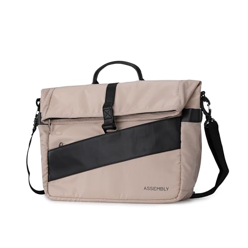 Image of Assembly Messenger Bag with Sleek Construction & Laptop Protection, Water-Resistant Laptop Bag for Office & Commuting