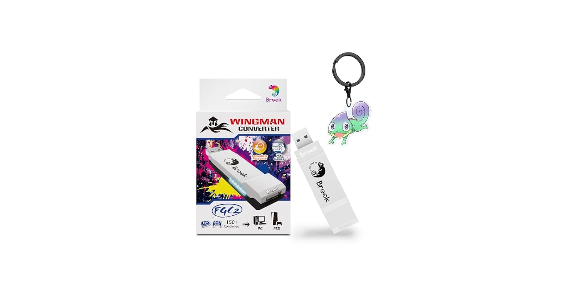 Brooke 変換コンバータ　Wingman FGC2 Amazon.co.jp: Brook Wingman FGC2 コンバーター - PS5 および