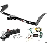 CURT Class 3 Trailer Hitch Tow Package with 2' Ball for 2011-2016 Toyota Sienna