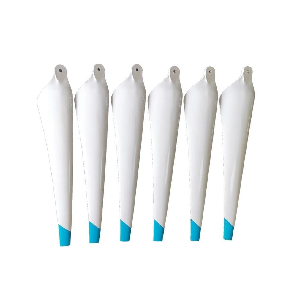 Hélices de rechange T30 3820S blanches en composite renforcé pour drone agricole