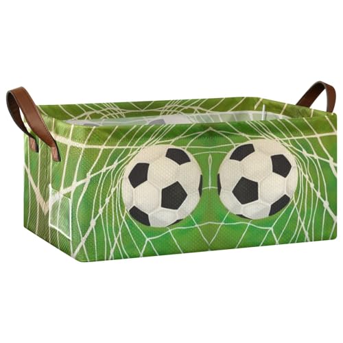 Kjovgcb �����`���[�o�X�P�b�g�r���A���U�[�n���h���t���܂肽���ݎ��{�b�N�X�A�L�b�`���p�o�X�P�b�g�I�[�K�i�C�U�[ 16.9x11.4x7.75�C���` �l�b�g��̃v�����g�T�b�J�[�{�[�� Aagain�O���[���t�B�[���h