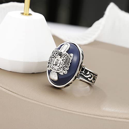 Fashion Vampire Diaries Ring Daylight Walking Signet Damon's Ring for Fans3