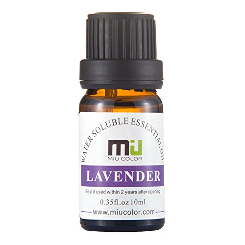 MIU COLOR Lavender Aromatherapy Essential Oils - 100% Pure Water Soluble and Therapeutic Grade, 10ml