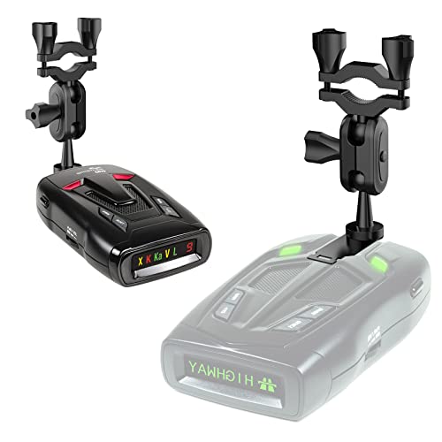 SDSACZMU Radar Detector Mount,Car Rearview Mirror Stem Radar Detector Mount, for Whistler Radar Models,Easy to Install (at Least 1 inch of Clear Rod Space is Required for Installation)
