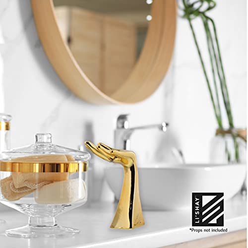 Gold Hand Ring Holder Mannequin Jewelry Bracelet Ring Display #TOP3