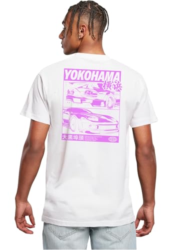 Mister Tee Yokohama Race Tee avec imprimé graphique haute définition de course