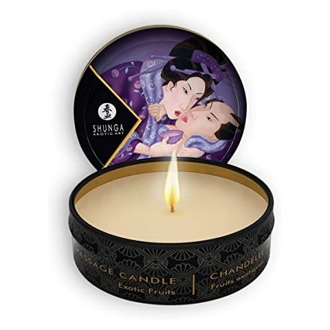 Bougie de Massage Shunga Fruits Exotiques 30 ml Cover