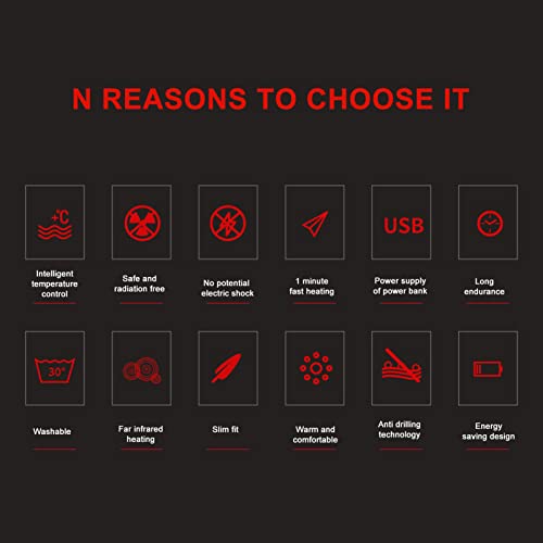 Jaqueta aquecida com 11 áreas, revestimento aquecido lavável em 3 níveis com controle inteligente de