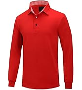Mens Golf Shirts Dry Fit Short/Long Sleeve Moisture Wicking Athletic T-Shirt for Men Slim Fit Pack