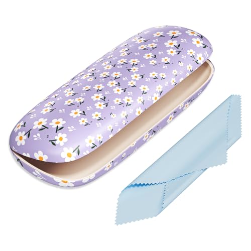 Image of Eyeglasses Case, Hard Shell Protective Case for Glasses, Unisex for Women Men