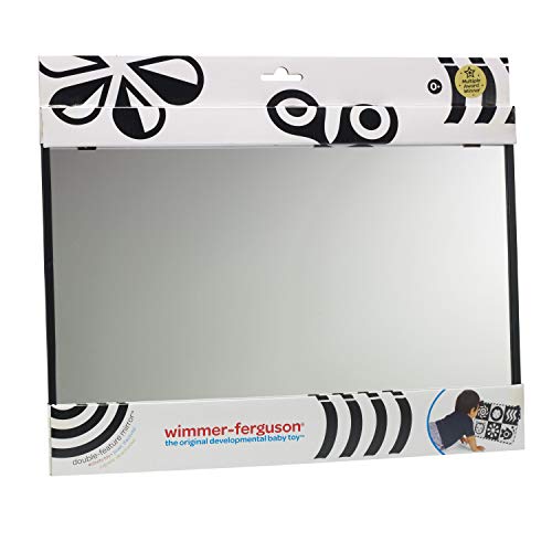 Image of Manhattan Toy Wimmer-Ferguson Double-Feature Mirror for Self-Discovery, 5 inches