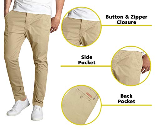 Galaxy by Harvic mens Chino3