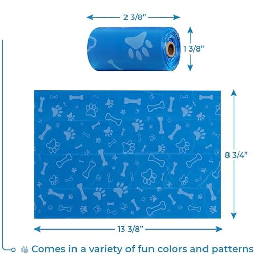 Image of Baby Disposable Diaper Bags, Waste Bags 8 Refill Rolls /120 Bags, Convenient and Quick Diaper Disposal, Unscented Leak & Odors Proof Diaper Trash Bags for Newborn Diapers (8 Roll)