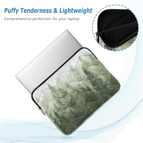Funda para portátil de 13-14 pulgadas con diseño de árboles y protección impermeable miniatura 5