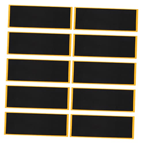 Gogogmee 10Pcs Non Slip Stickers for Mini Skateboards Finger Skateboard Accessories Easy to Cut Practical Cushioning Effect for Finger Skating Fun