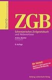  Texto ZGB: Schweizerisches Zivilgesetzbuch und Nebenerlasse, Stand 1.1.2017