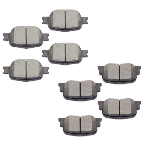 cci yu D817 D835 ceramic brake pad set for 2005-2010 scion tC