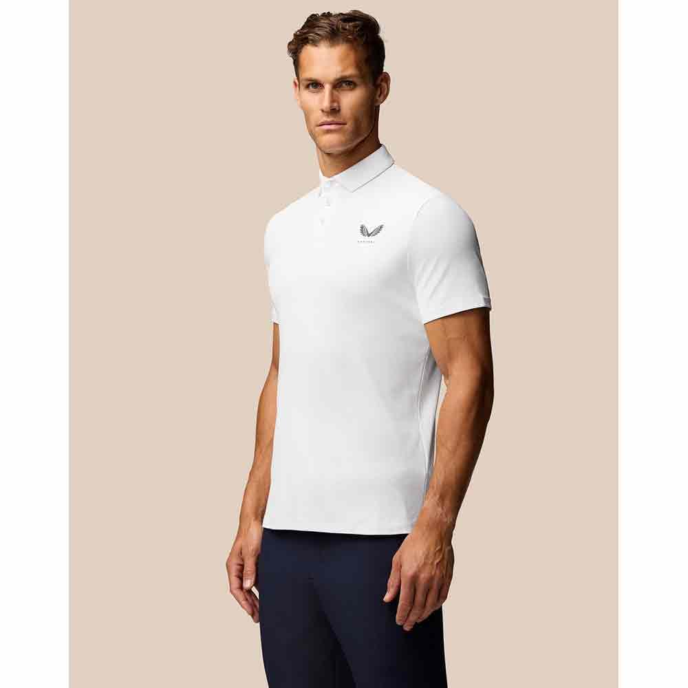 Castore Uomo Essentials Pantaloncini Sleeve Polo Golf Felpa