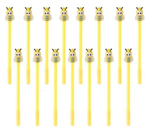 Yyaaloa 30 bolígrafos de gel con tinta negra en forma de abeja