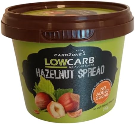 Low Carb Belgian Hazelnut Spread 250 g - CarbZone - (2-pack)